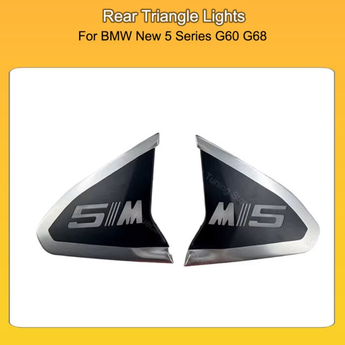 BMW 5 Series G60 G68 Metal Rear Triangle Ambient Lighting Retrofit Kit