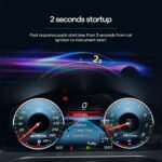 For Mercedes E-Class W212 2010-2015 12.3" Digital Dashboard Cluster with Wireless CarPlay, LCD Virtual Cockpit Speedometer Display (NTG 4.0/4.5) - Image 2