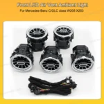 Led Air Vent Ambient Light For Mercedes-Benz C/GLC class W205 X253 - Image 3