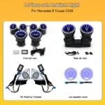 4-Piece Set Ambient Light Retrofit For Mercedes E-Class W213/Coupe C238 - Image 4