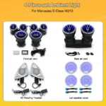 4-Piece Set Ambient Light Retrofit For Mercedes E-Class W213/Coupe C238 - Image 5