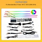 12 Colors Ambient Light for Mercedes-Benz E Class W212 / S212 2009–2016 - Image 2