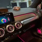 64 Colors Ambient light LED Vents For Mercedes Benz W177 W118 W247 A/B/CLA/GLA/GLB Class Car Interior Refit - Image 3