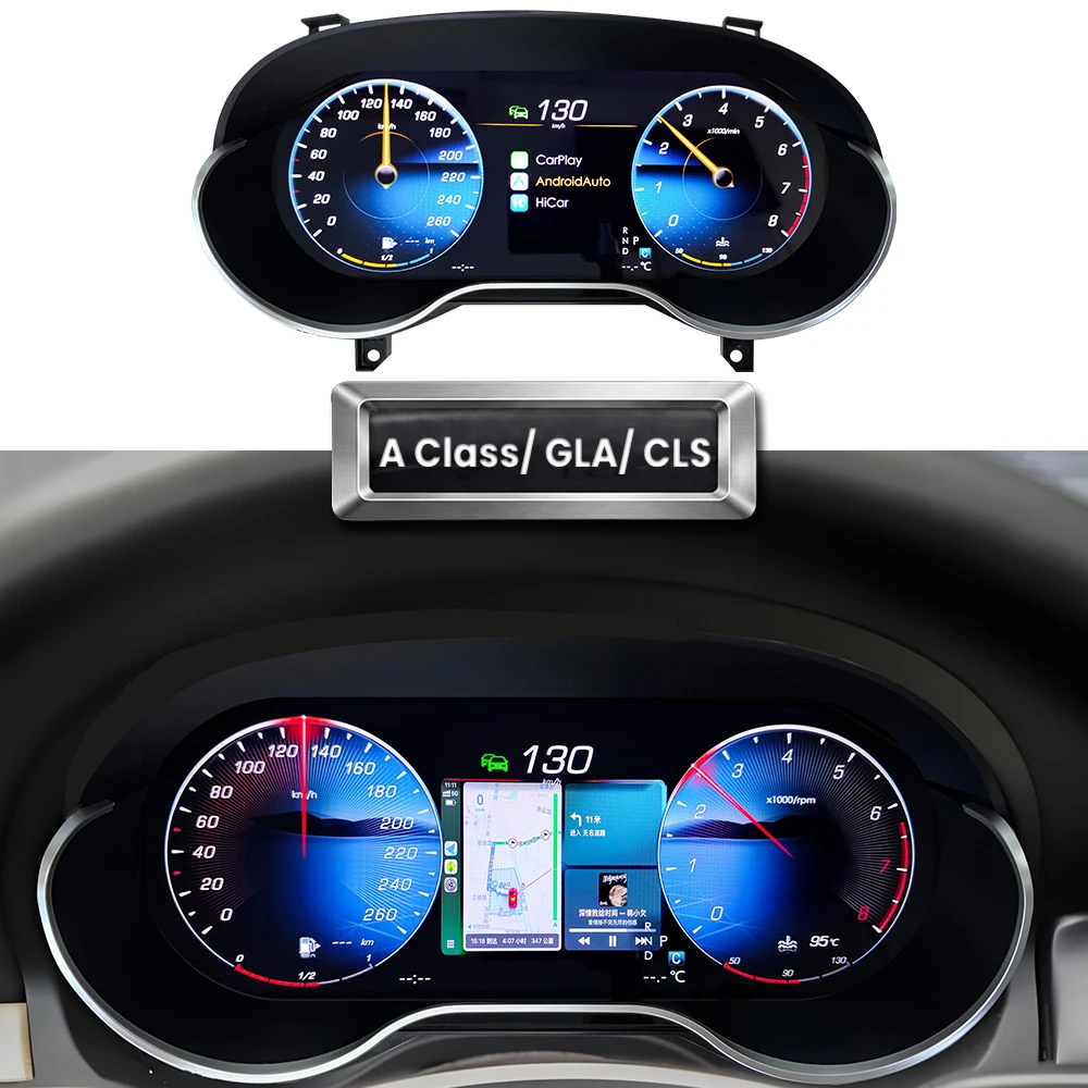 MAIN77D8D489_webp Digital CarPlay Instrument Cluster for Mercedes A Class GLA CLA NTG4.5-5.0 2013-2019 - Image 1