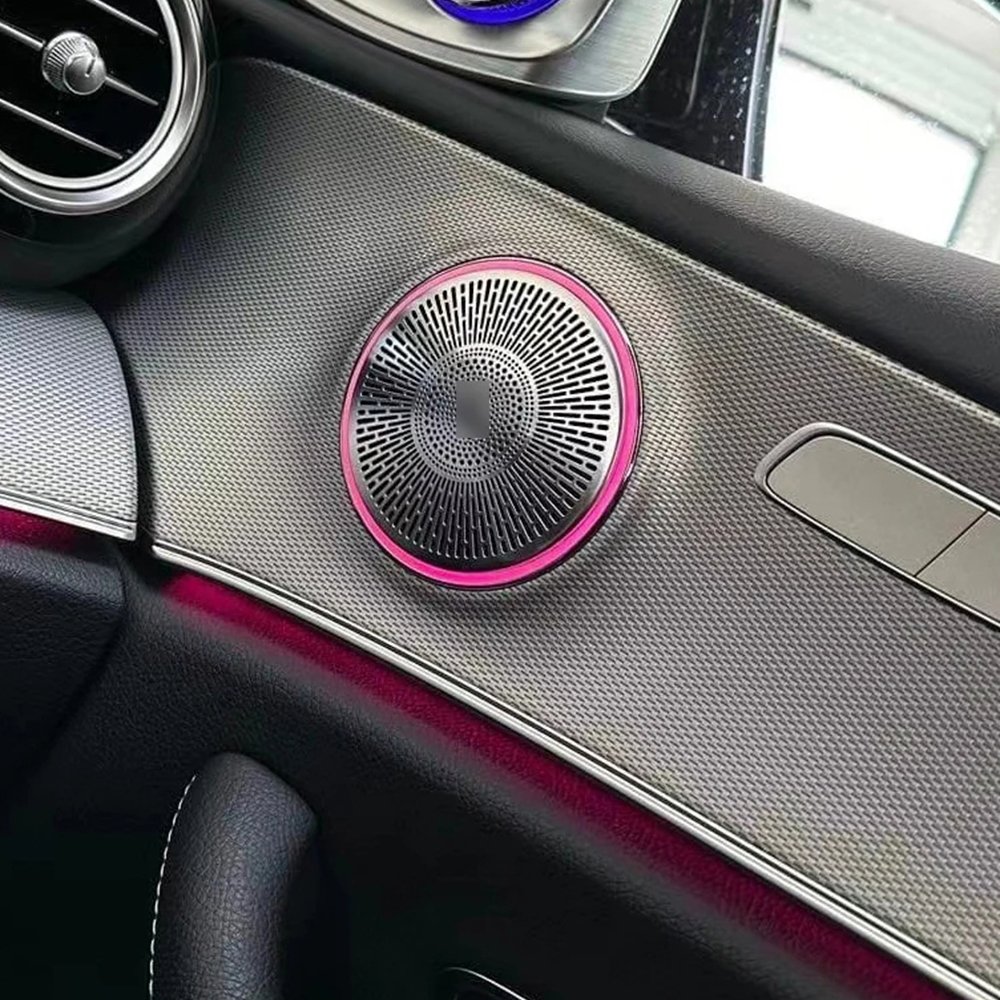 Mercedes C-Class W205 GLC X253 Ambient LED Speaker Cover Installation Guide
