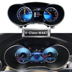 Carplay Digital Dashboard Cluster For Mercedes V-Class W447,LCD Virtual Cockpit Speedometer Display