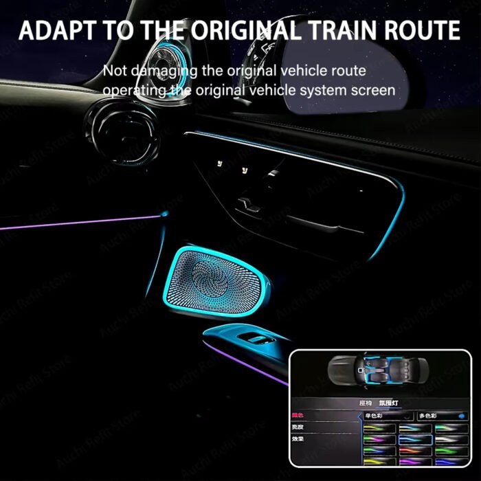 LED Speaker Cover for Mercedes Benz CLE C236