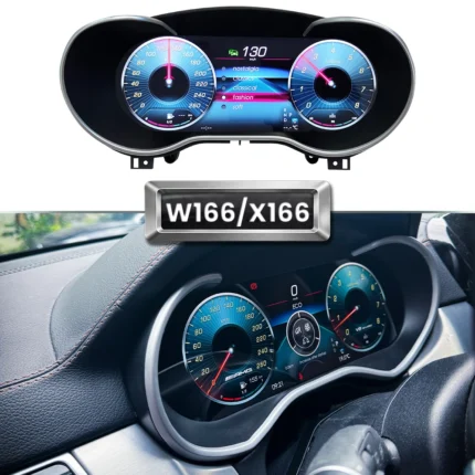 Digital CarPlay Instrument Cluster for Mercedes ML GL GLE GLS W166 X166 2012–2019