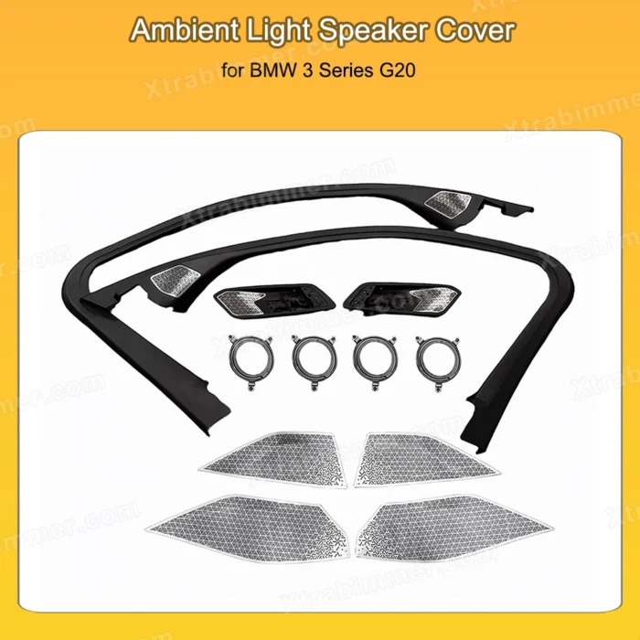 11 Colors Midrange Tweeter Grille Speaker Cover Kits for BMW 3 Series G20 Ambient Upgrade - Image 5