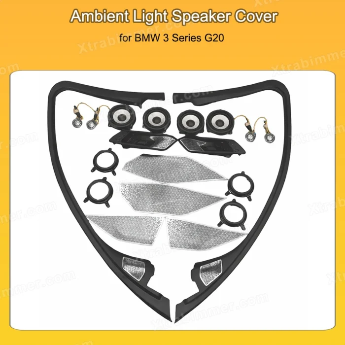 11 Colors Midrange Tweeter Grille Speaker Cover Kits for BMW 3 Series G20 Ambient Upgrade - Image 4
