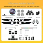 8 Elements Ambient Light Kit for Mercedes Benz C Class W205 / GLC X253