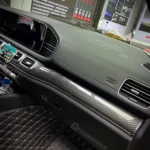 Carbon Fiber Interior Dashboard Decoration Trim for Mercedes GLE V167/GLS X167 Interior