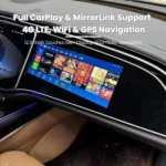 12.3 inch Carplay Co-pilot Passenger Entertainment Screen For Mercedes Benz E Class W214 - Image 5