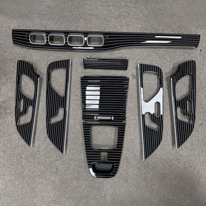 Piano Black Stripe Decoration Panel for Mercedes GLE V167/GLS X167 Interior Upgrade Trim - Image 2