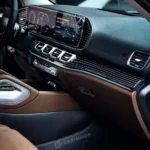 Piano Black Stripe Decoration Panel for Mercedes GLE V167/GLS X167 Interior Upgrade Trim