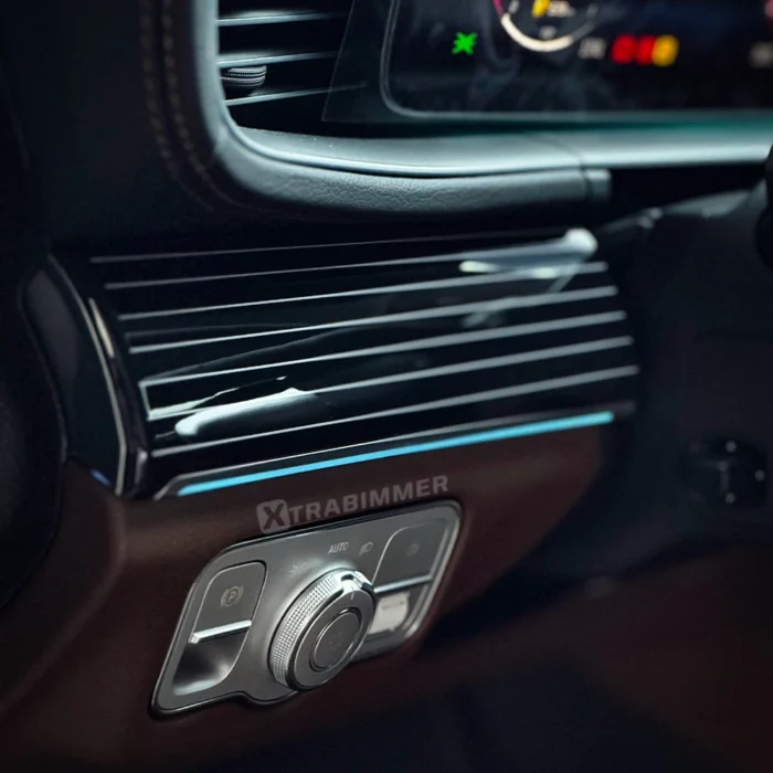 Piano Black Stripe Decoration Panel for Mercedes GLE V167/GLS X167 Interior Upgrade Trim - Image 5