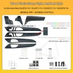Ambient light for Mercedes ML W166 /GL X166 2012-2015