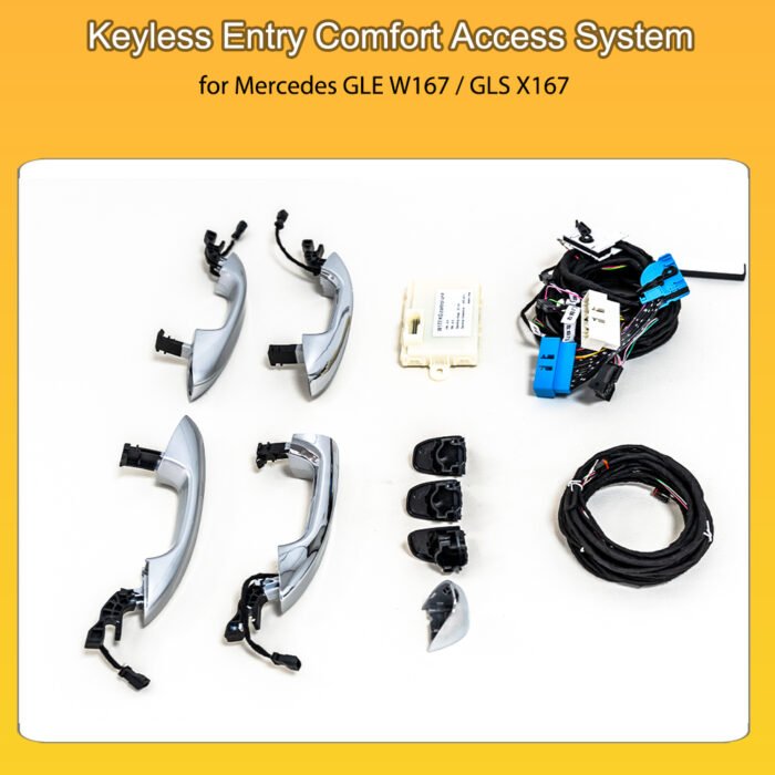 4 Doors Handfree Keyless Entry Comfort Access System for Mercedes GLE W167 / GLS X167 - Image 3