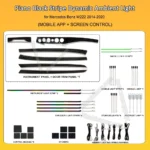 64 Colors Dynamic Ambient Light for Mercedes S Class W222 2014-2020 - Image 3