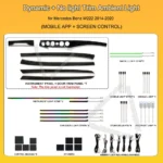 Ambient Light Kit for Mercedes Benz S Class W222 - Image 5