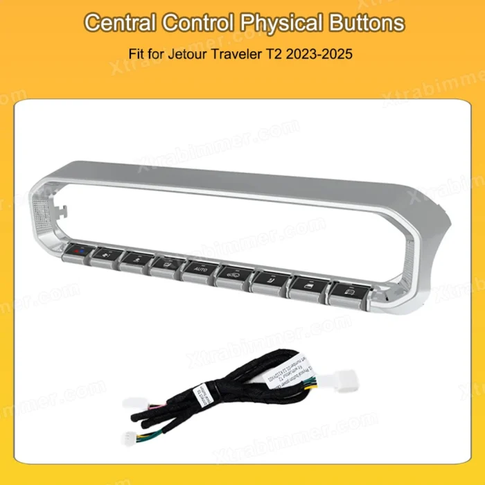 Car Central Control Physical Buttons Fit for Jetour Traveler T2 2023-2025 - Image 2