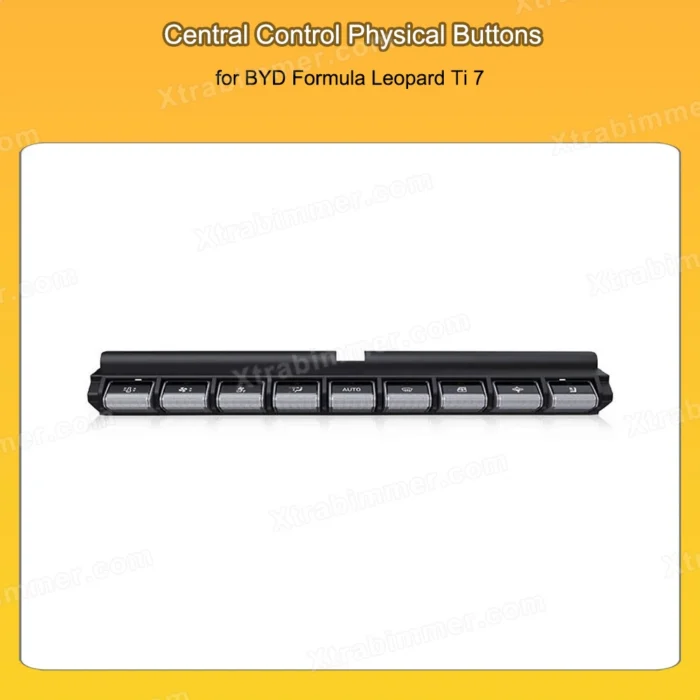 Central Control Physical Button HUB for BYD Formula Leopard Ti 7 - Image 2