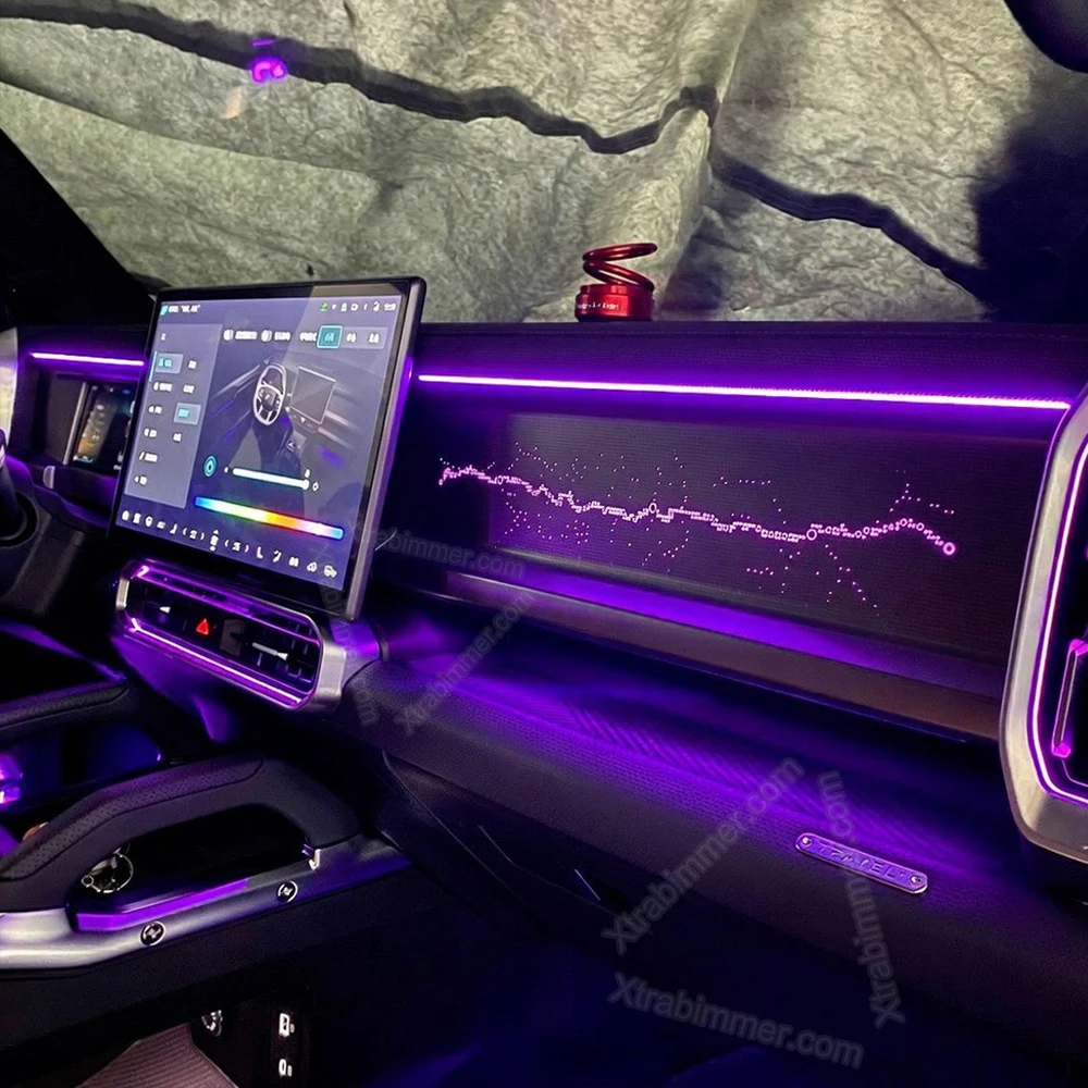 Dynamic Active Ambient Lighting For Chery Jetour Traveller T2
