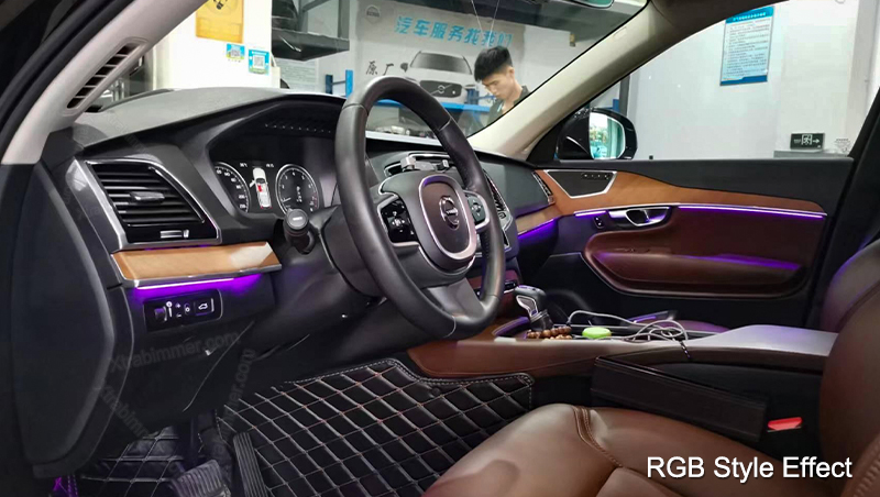 Dynamic Active Ambient Light For VOLVO XC 90 2015-2025 