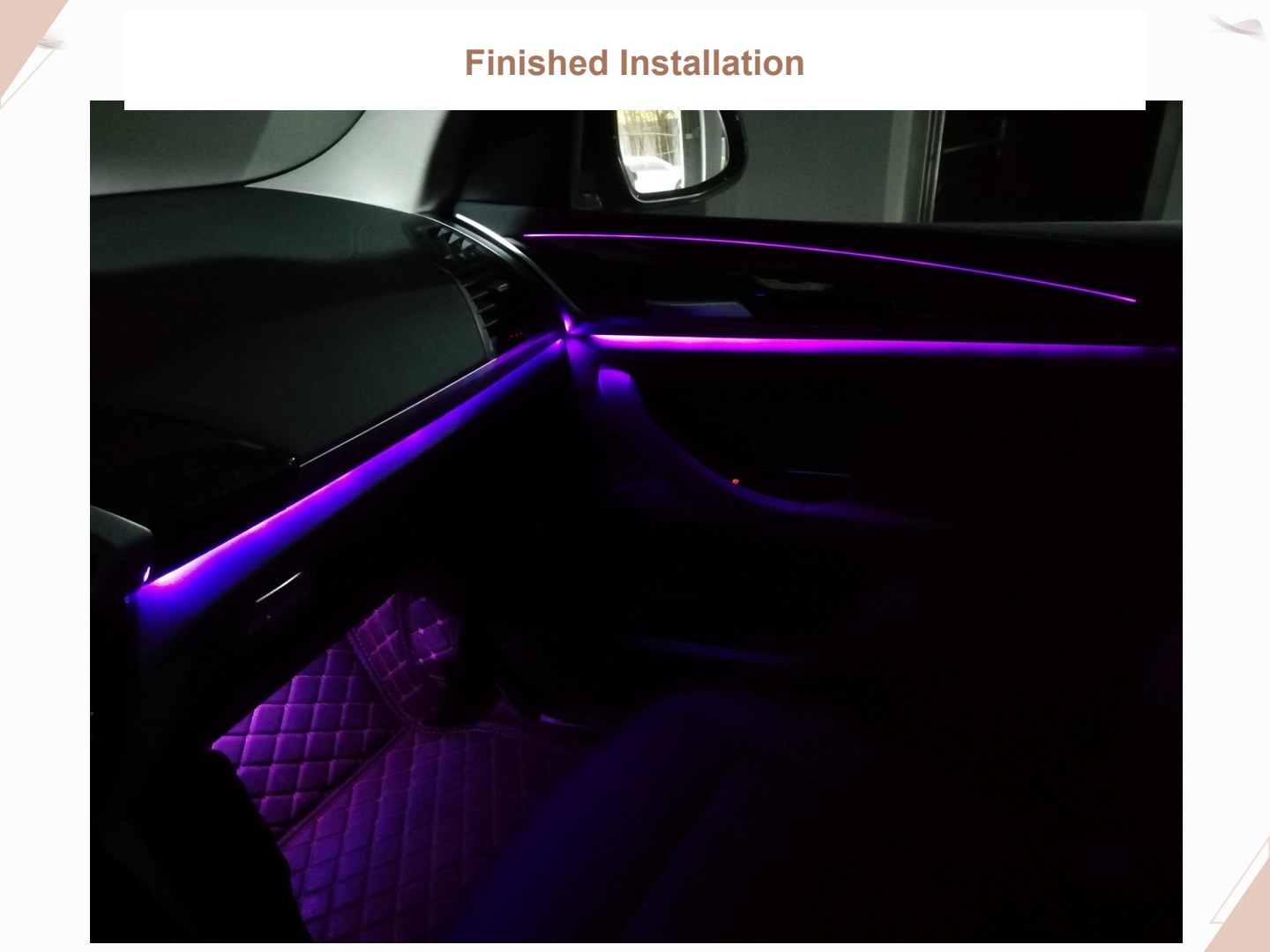 BMW X3 X4 installation manual page 22: Finished Installation